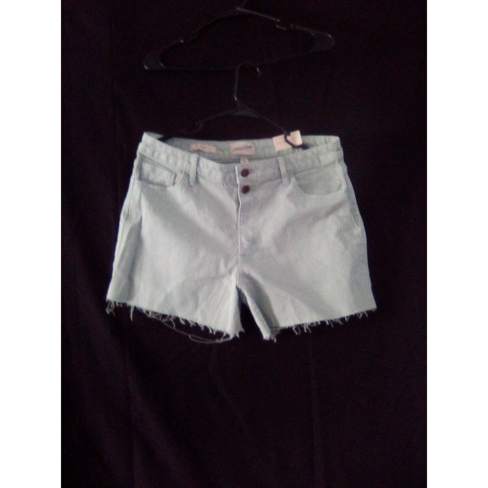 Shorts, Universal Threads, Denim Frayed,Hem,Light‎ Wash Casual (12) Light Green